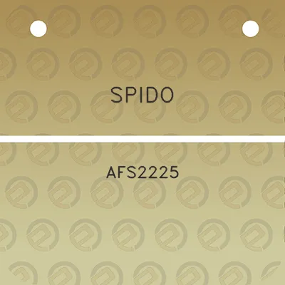 spido-afs2225