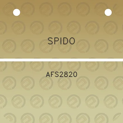 spido-afs2820