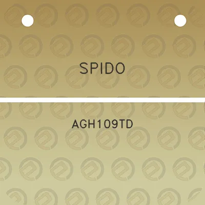 spido-agh109td