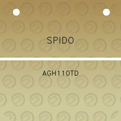 spido-agh110td