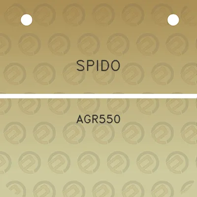 spido-agr550