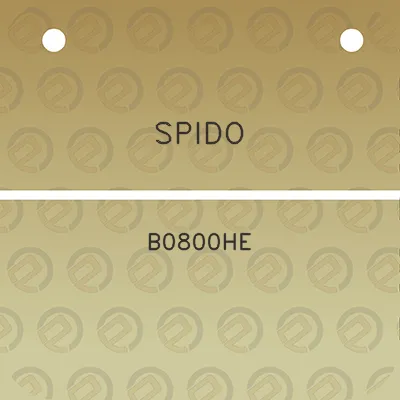 spido-b0800he