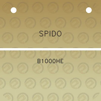 spido-b1000he