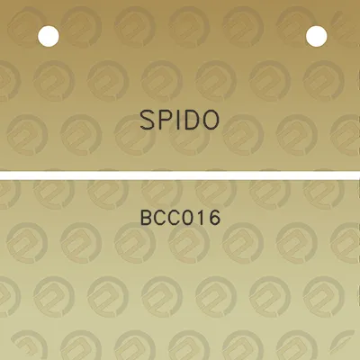 spido-bcc016