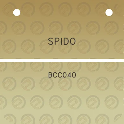 spido-bcc040