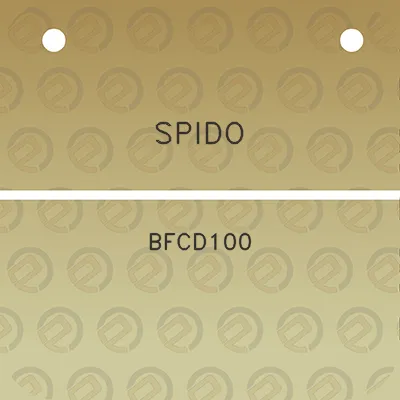 spido-bfcd100