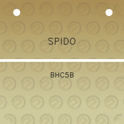 spido-bhc5b