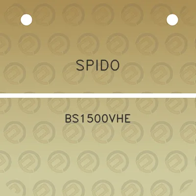 spido-bs1500vhe