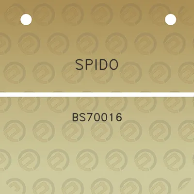 spido-bs70016