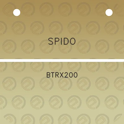 spido-btrx200