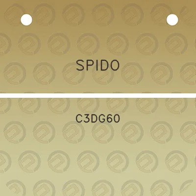 spido-c3dg60