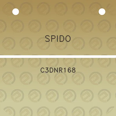 spido-c3dnr168