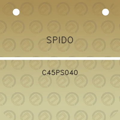 spido-c45ps040