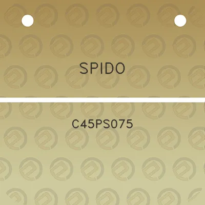 spido-c45ps075