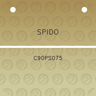 spido-c90ps075