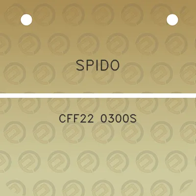 spido-cff22-0300s