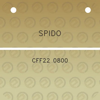 spido-cff22-0800