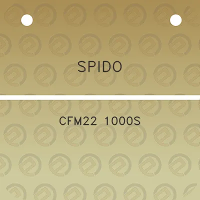 spido-cfm22-1000s