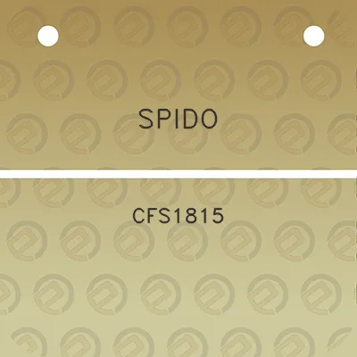 spido-cfs1815