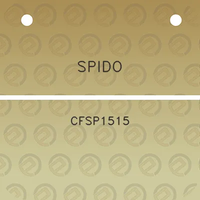 spido-cfsp1515