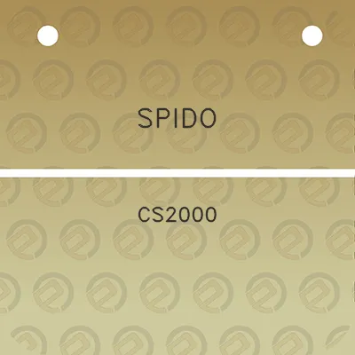 spido-cs2000