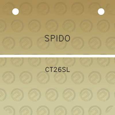 spido-ct26sl