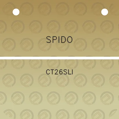 spido-ct26sli