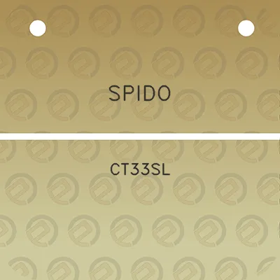 spido-ct33sl