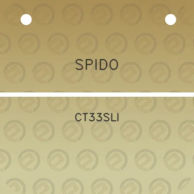 spido-ct33sli