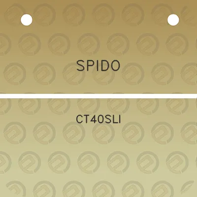 spido-ct40sli