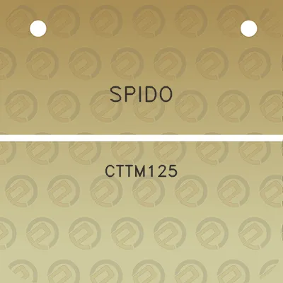 spido-cttm125