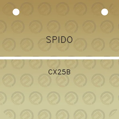 spido-cx25b