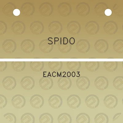 spido-eacm2003