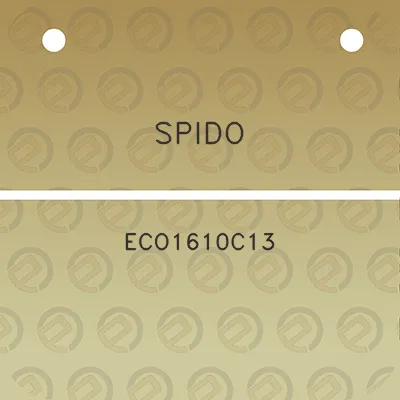 spido-eco1610c13