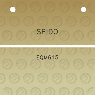 spido-eqm615