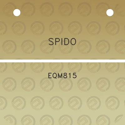 spido-eqm815