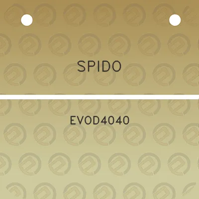 spido-evod4040