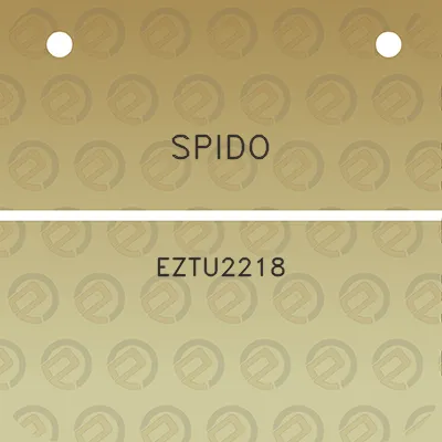 spido-eztu2218