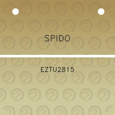 spido-eztu2815