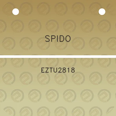 spido-eztu2818