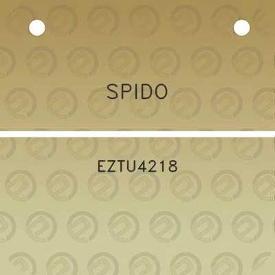 spido-eztu4218