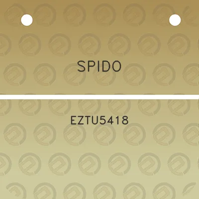 spido-eztu5418