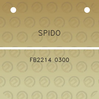 spido-fb2214-0300