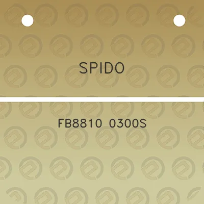 spido-fb8810-0300s