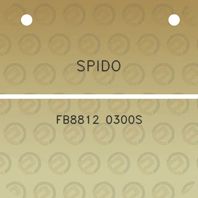 spido-fb8812-0300s