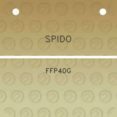 spido-ffp40g