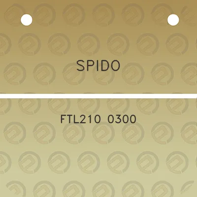 spido-ftl210-0300