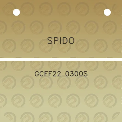 spido-gcff22-0300s