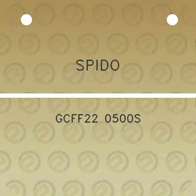 spido-gcff22-0500s