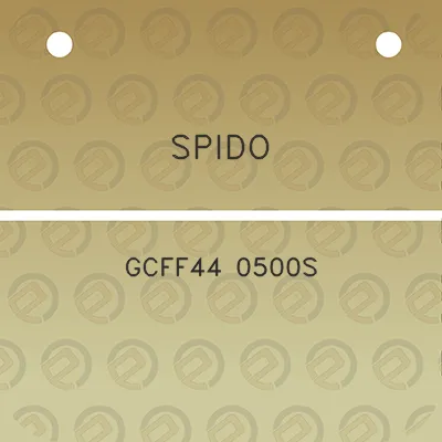 spido-gcff44-0500s